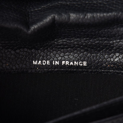 Chanel Caviar Quilted Reissue Yen Wallet Navy 7 of 11