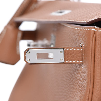 Hermes Togo Kelly Retourne 25 Gold 27 of 36