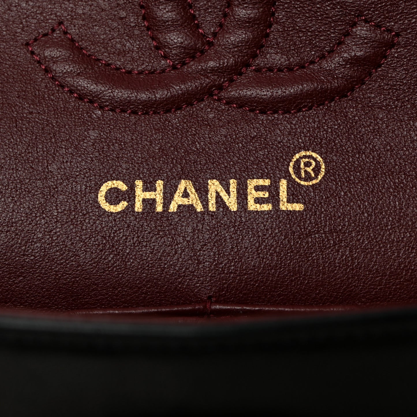 Lambskin Quilted Small Double Flap Black