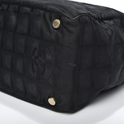 Chanel Nylon Large Travel Tote Black 6 of 12