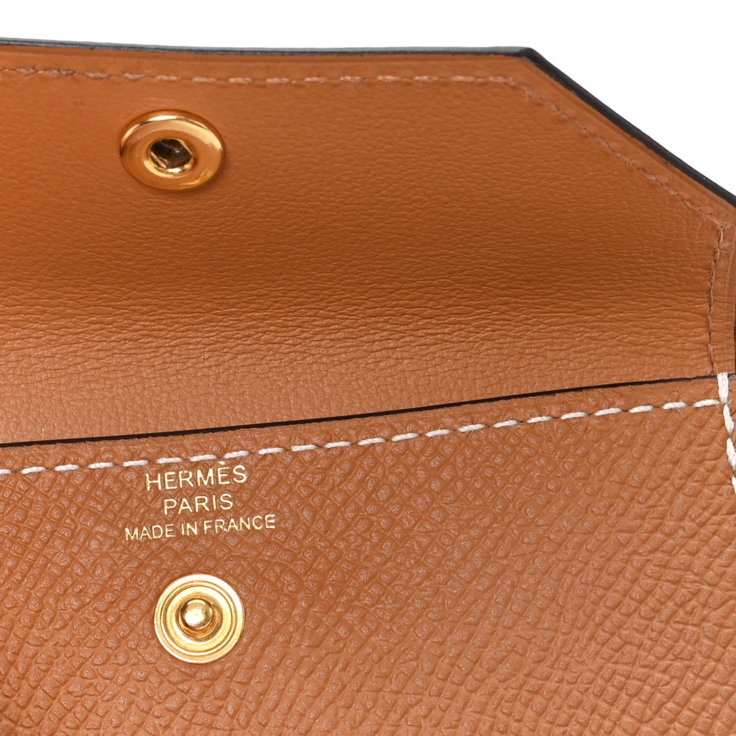 Epsom Kelly Pocket Belt Gold