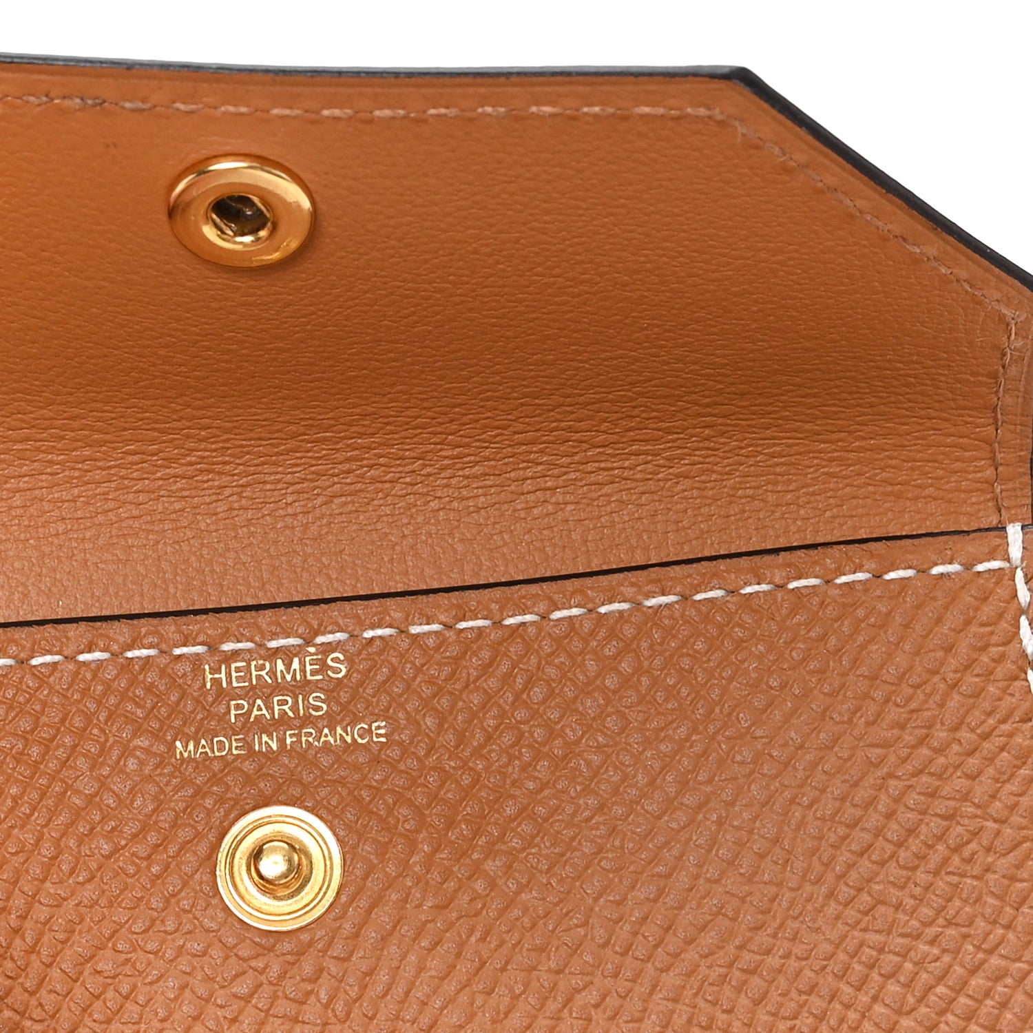 Hermes Epsom Kelly Pocket Belt Gold 5 of 6