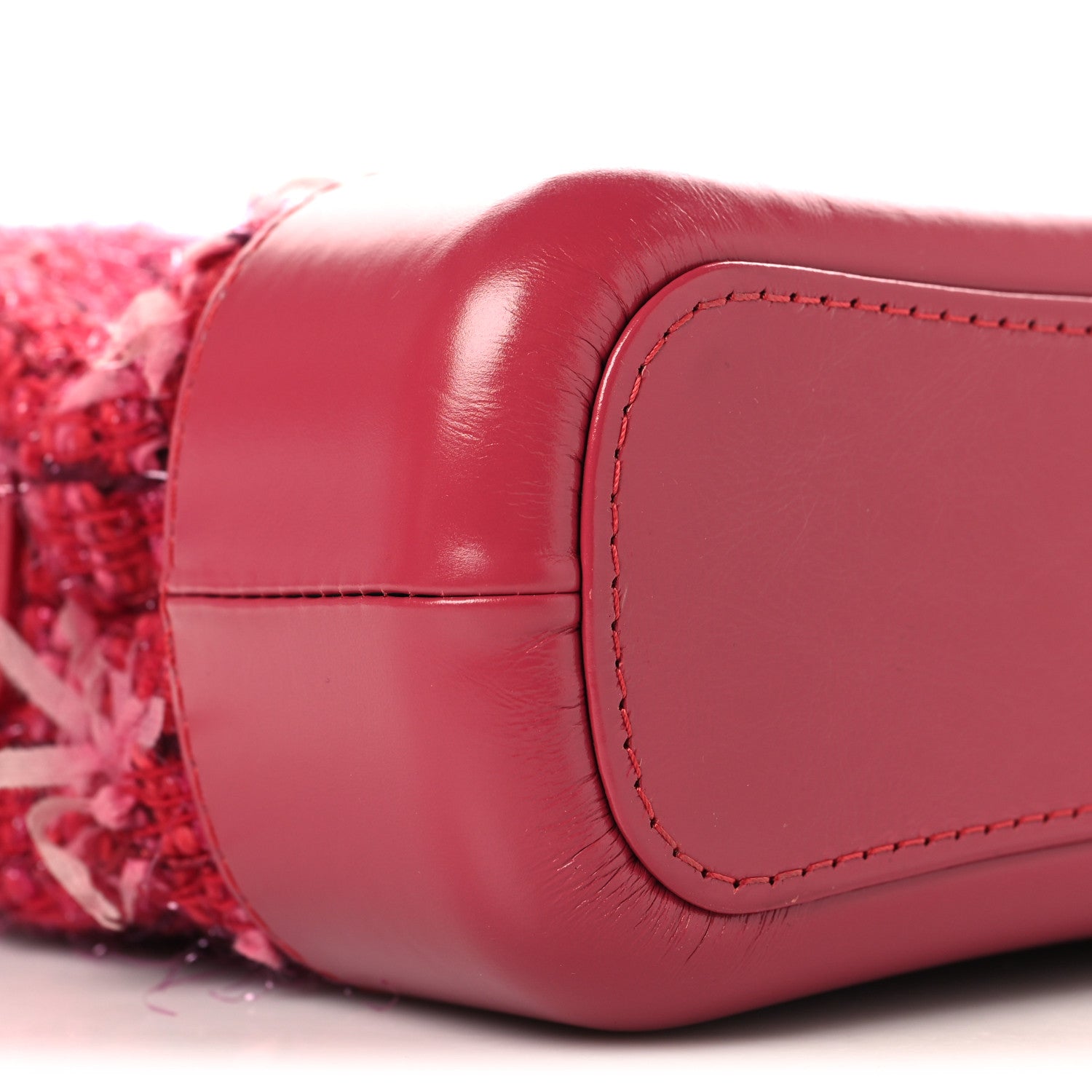 Chanel Tweed Calfskin Small Gabrielle Hobo Pink 9 of 10