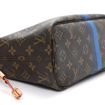 Louis Vuitton Monogram My LV Heritage Neverfull PM Blue De France Bleu Marine 8 of 10