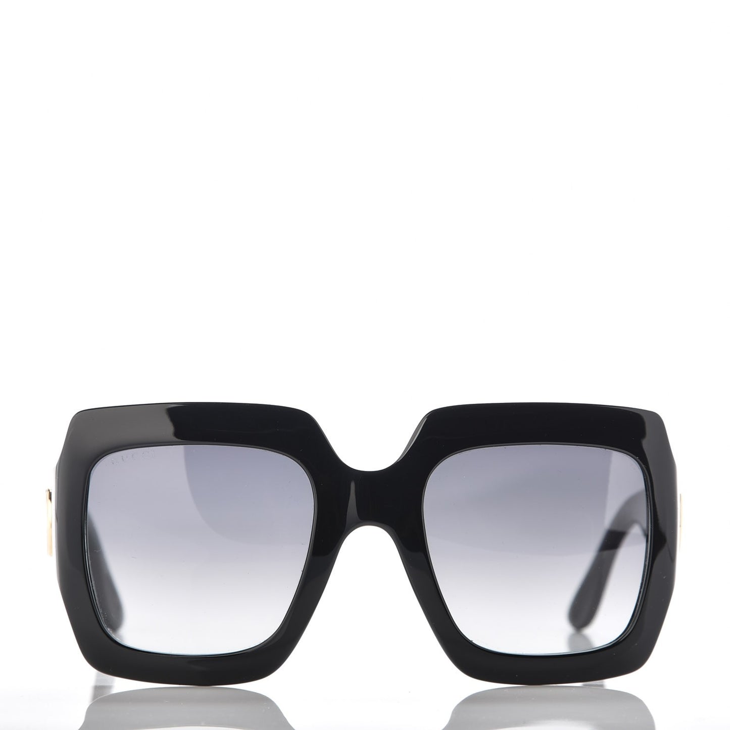 Acetate Square Frame Sunglasses GG0053S Black