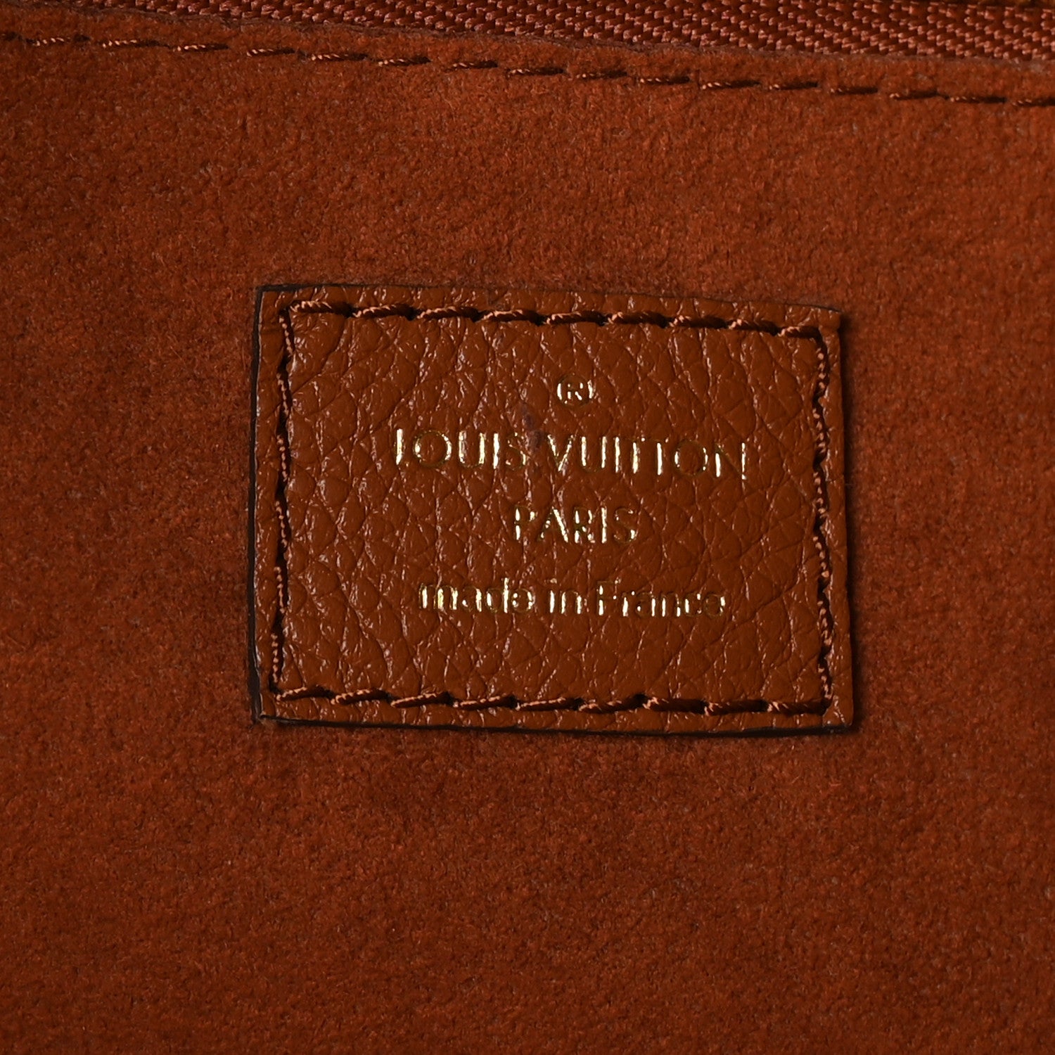 Louis Vuitton Empreinte Monogram Giant Neverfull MM Cognac 7 of 11