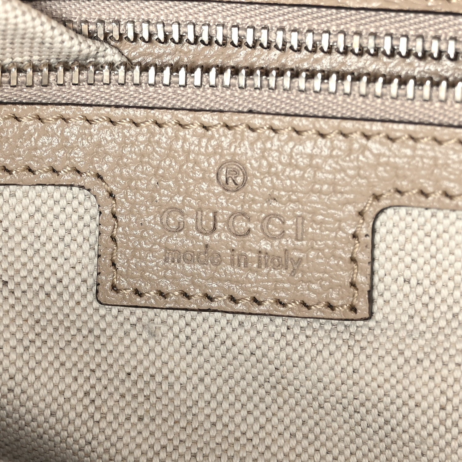 Gucci GG Supreme Monogram Textured Dollar Calfskin Dionysus Small Shoulder Bag Beige Mystic White Oatmeal 8 of 10