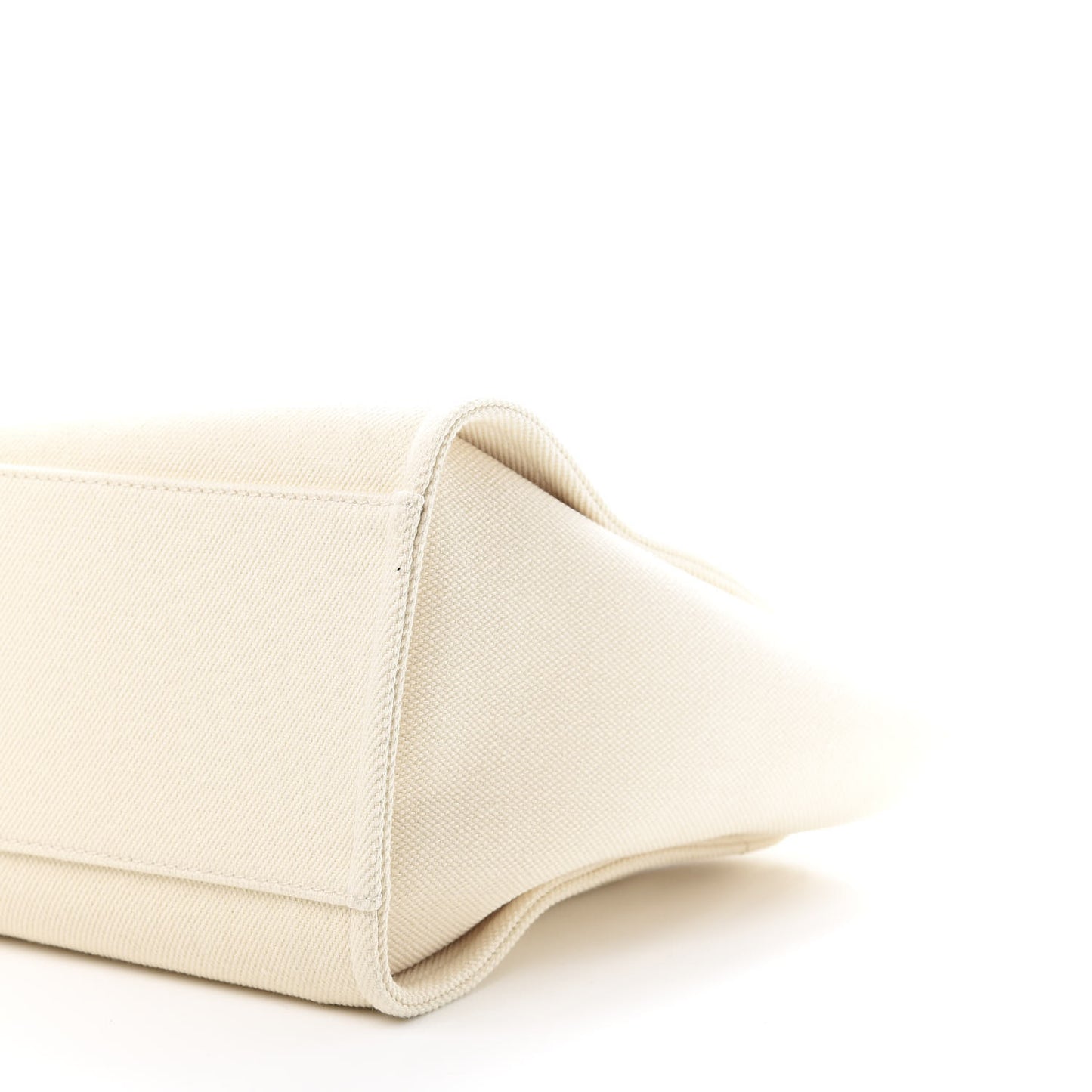 Canvas Pearl Medium Deauville Tote Ecru Beige