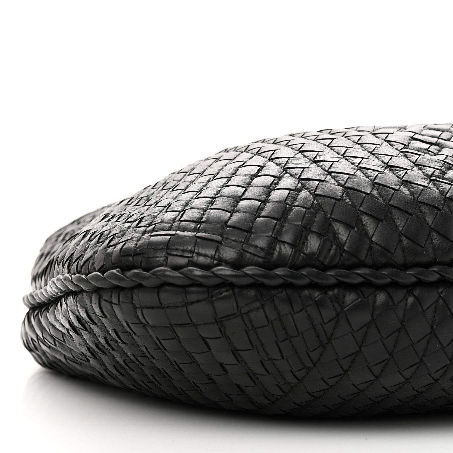 Bottega Veneta Nappa Intrecciato Medium Hobo Black 8 of 9