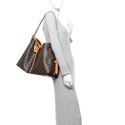 Louis Vuitton Monogram Carryall MM 2 of 11