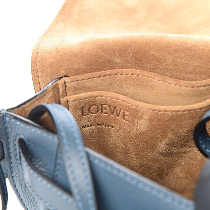 Loewe Grained Calfskin Mini Gate Crossbody Bag Steel Blue 6 of 10