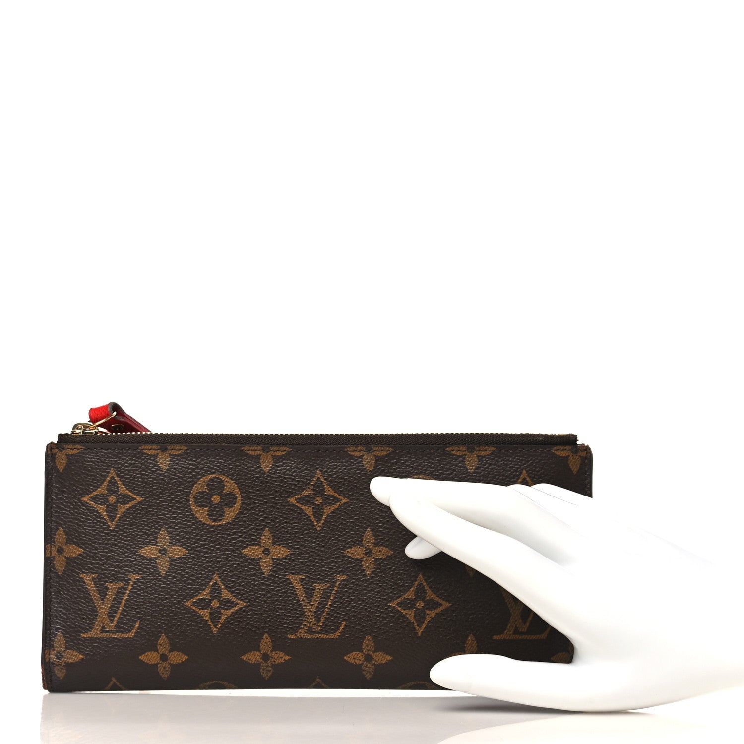 Louis Vuitton Monogram Adele Wallet Coquelicot 2 of 10
