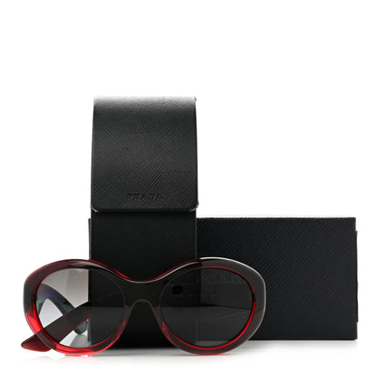 Prada Polarized Sunglasses SPR 30P Red 9 of 9