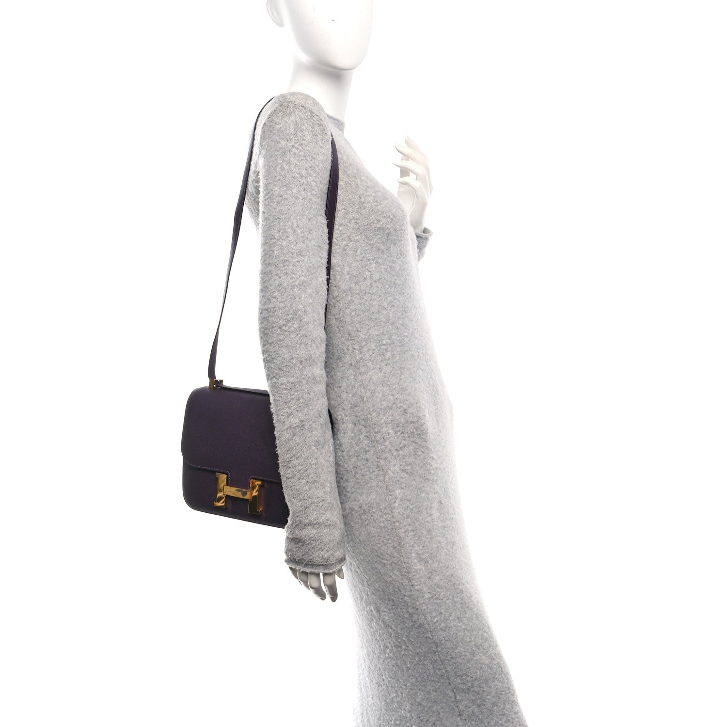 Hermes Epsom Constance 24 Raisin 2 of 14