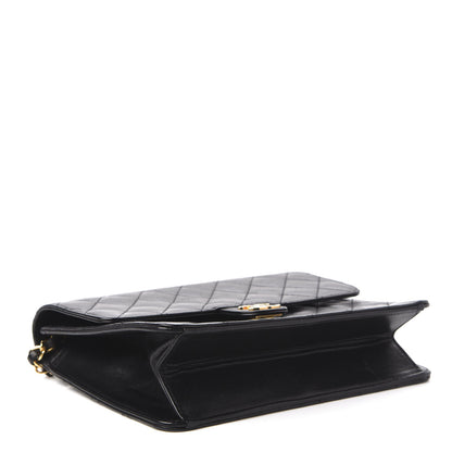 Chanel Lambskin Quilted Small Single Flap Bag Black 4 of 11