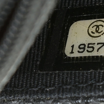 Chanel Caviar Quilted Wallet On Chain WOC Black 10 of 16