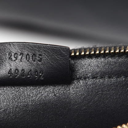 Gucci Calfskin Large Horsebit Tote Black 17 of 34