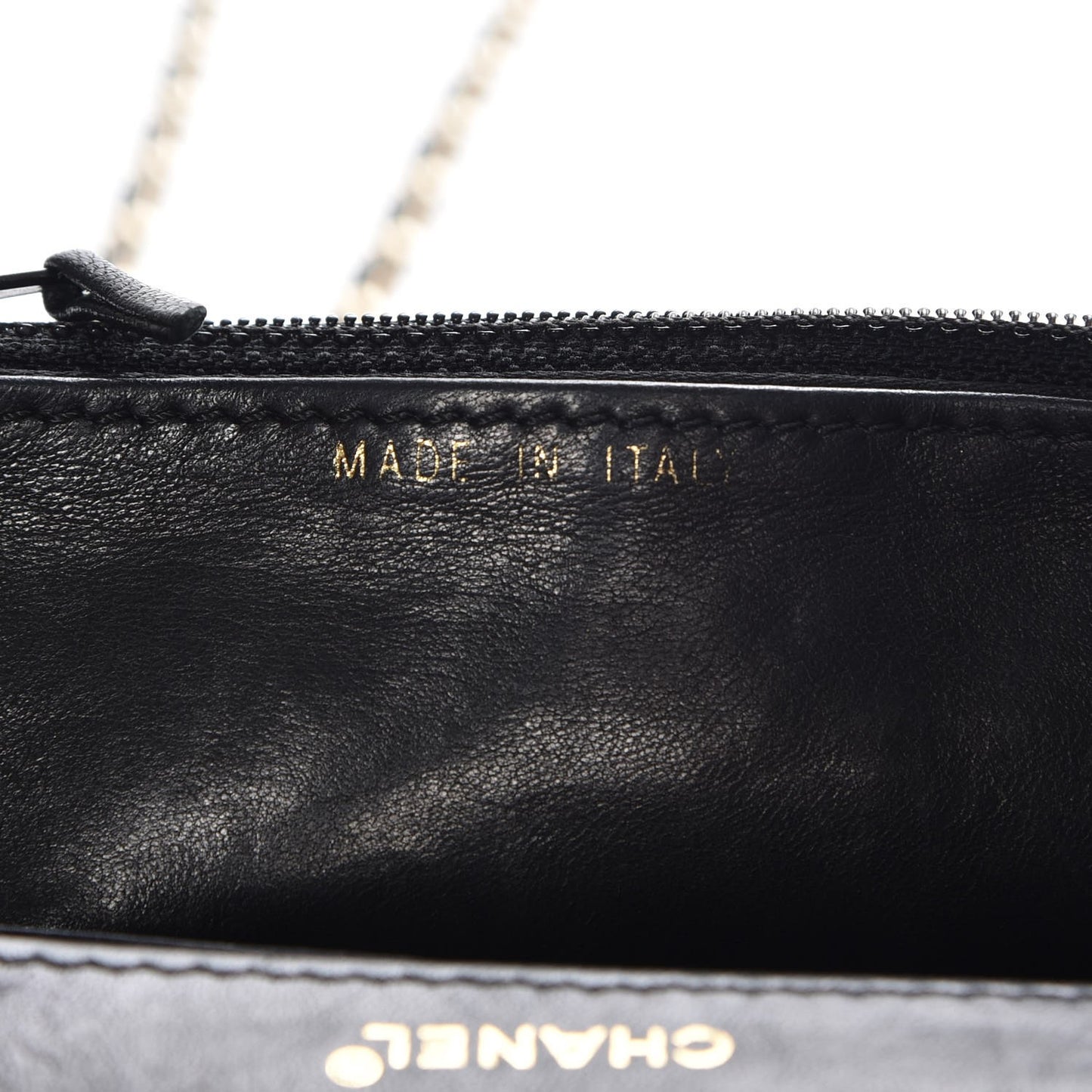 Nylon Travel Wallet On Chain WOC Black