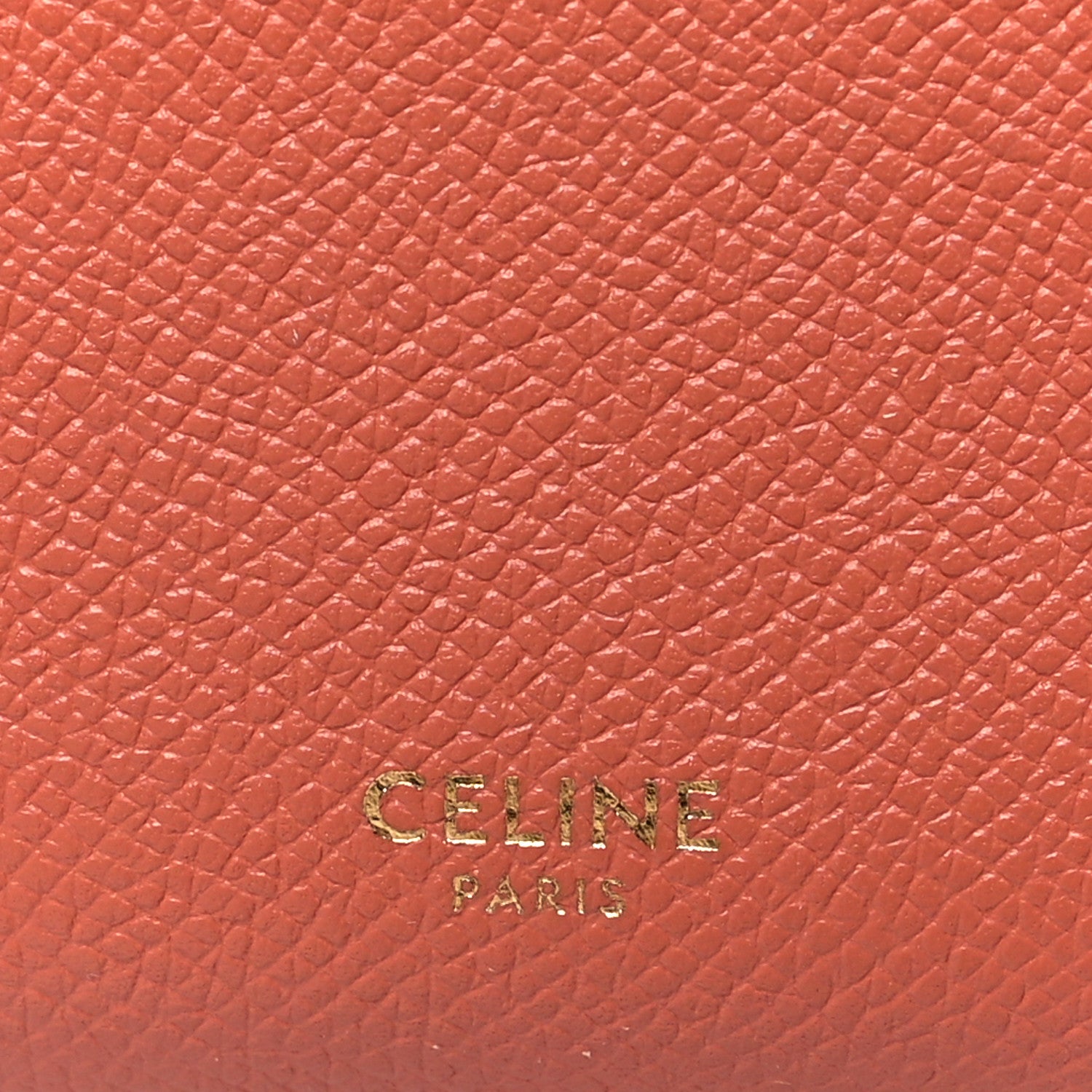 Celine Grained Calfskin Pico Belt Bag Lychee 6 of 14