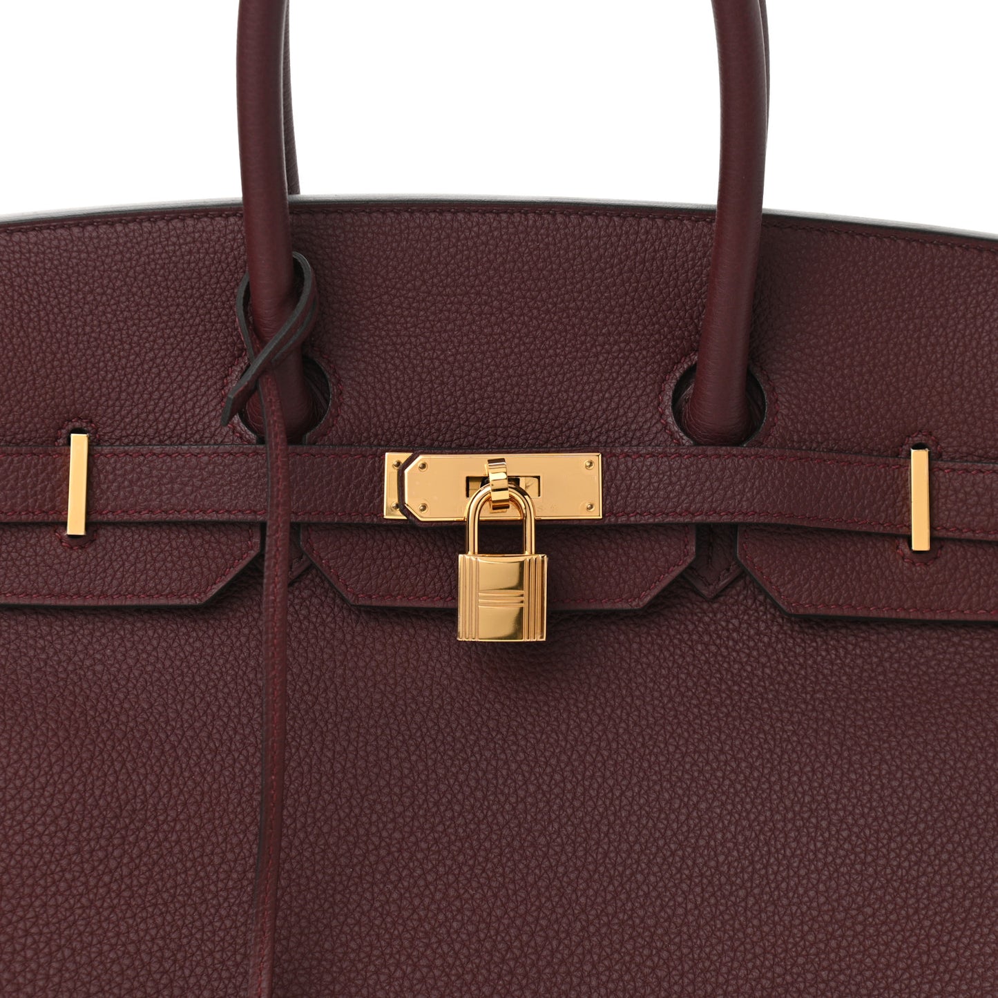 Togo Birkin 35 Bordeaux
