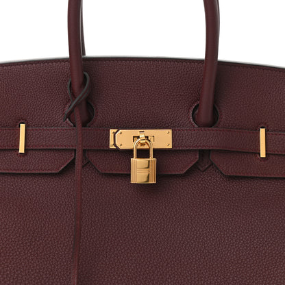 Hermes Togo Birkin 35 Bordeaux 7 of 10