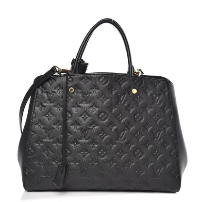 Louis Vuitton Empreinte Montaigne GM Black 1 of 11