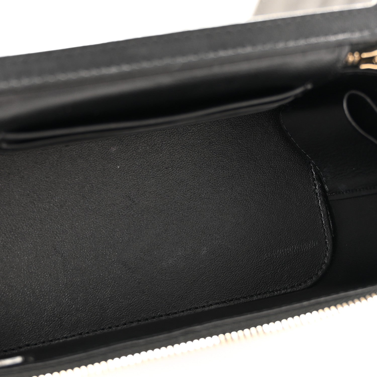 Chanel Lambskin Quilted Metal Small Top Handle Vanity Case With Chain Black 5 of 12
