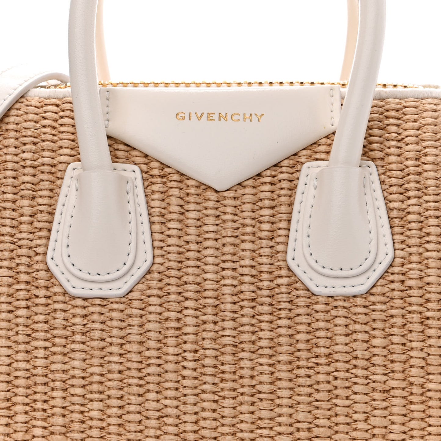 Raffia Mini Antigona Natural