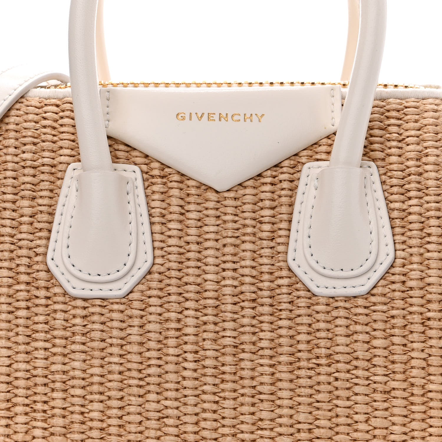 Givenchy Raffia Mini Antigona Natural 8 of 14