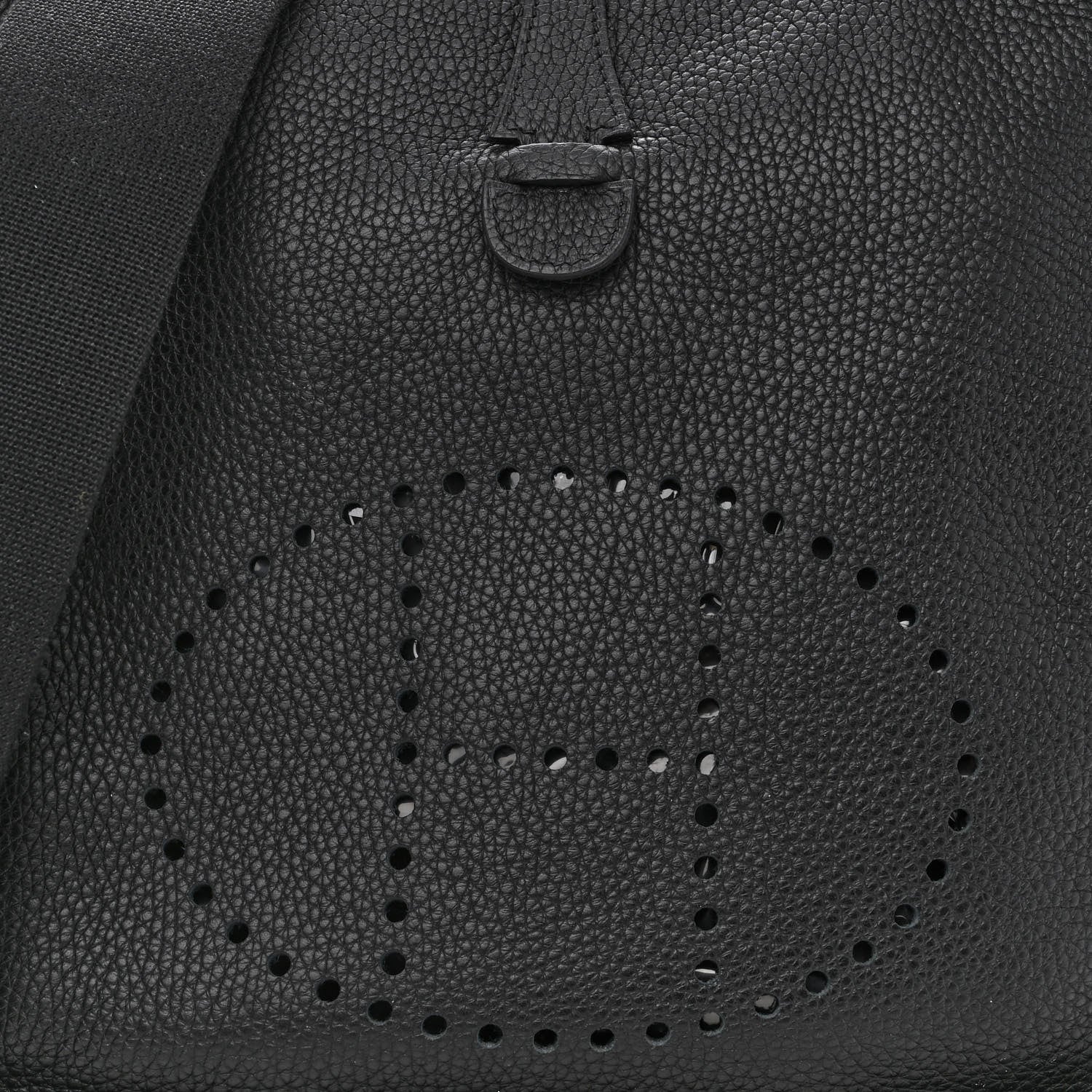 Hermes Taurillon Clemence Evelyne III PM Black 7 of 9