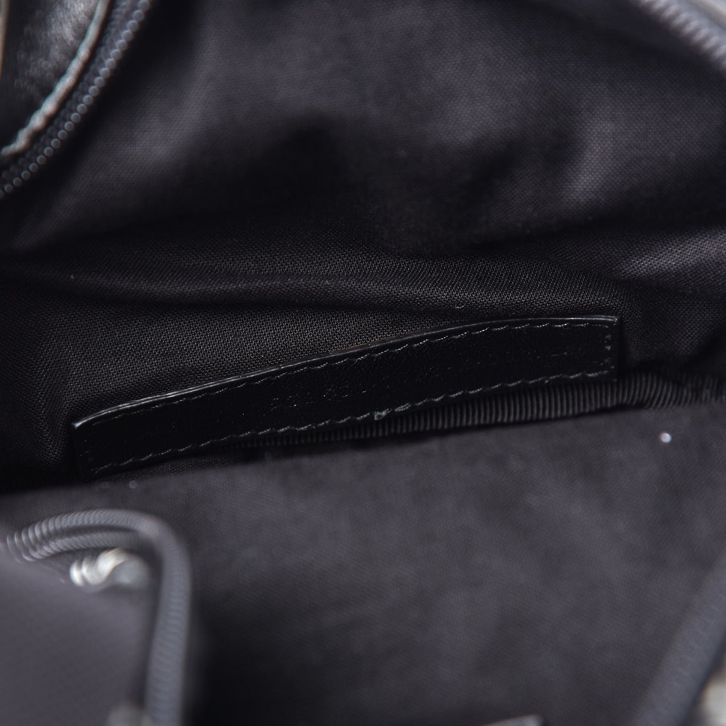 Smooth Calfskin Losange Monogram Explorer Belt Bag Black Grey