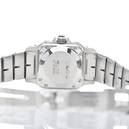 Cartier Stainless Steel 18K Yellow Gold 24mm Santos De Cartier Galbee Automatic Watch 5 of 7
