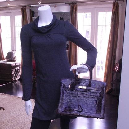 Hermes Crocodile BIRKIN 35 Burgundy 2 of 13