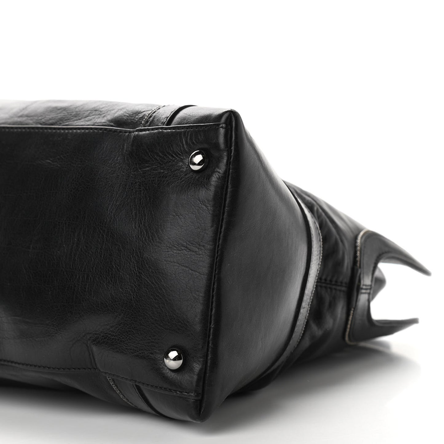 Lambskin East West Soho Shopper Black
