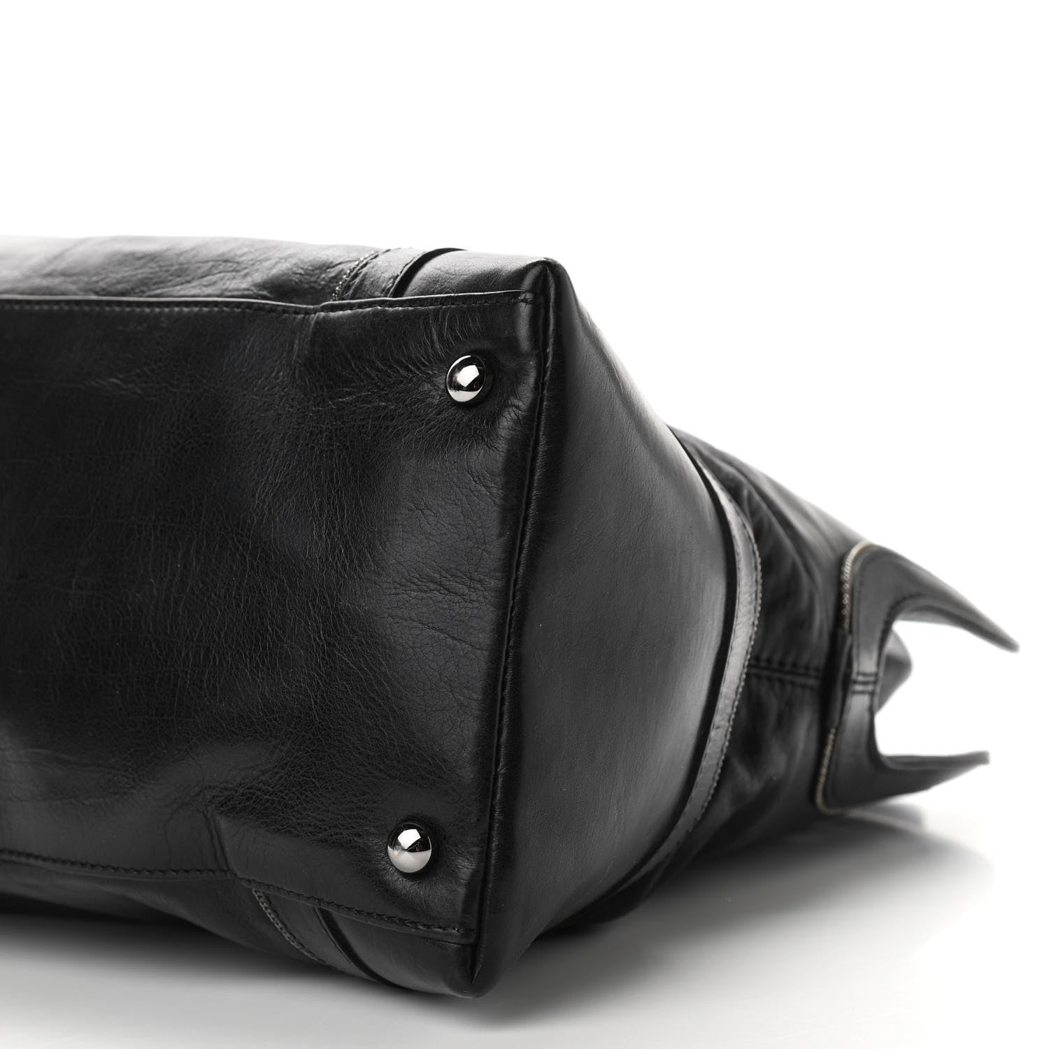 Chanel Lambskin East West Soho Shopper Black 10 of 10