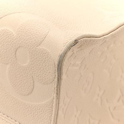 Louis Vuitton Empreinte Monogram Giant Onthego PM Cream Beige 13 of 17