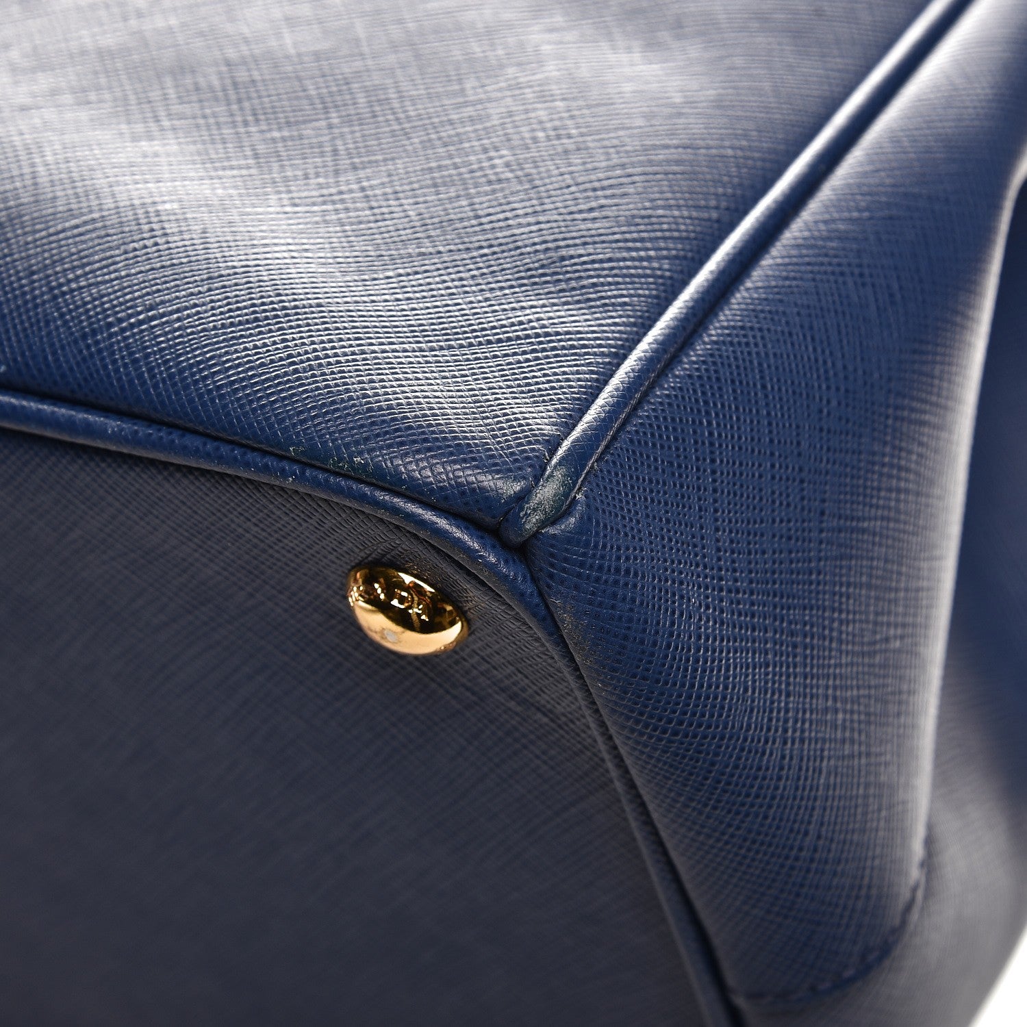 Prada Saffiano Large Galleria Double Zip Tote Bluette 12 of 15