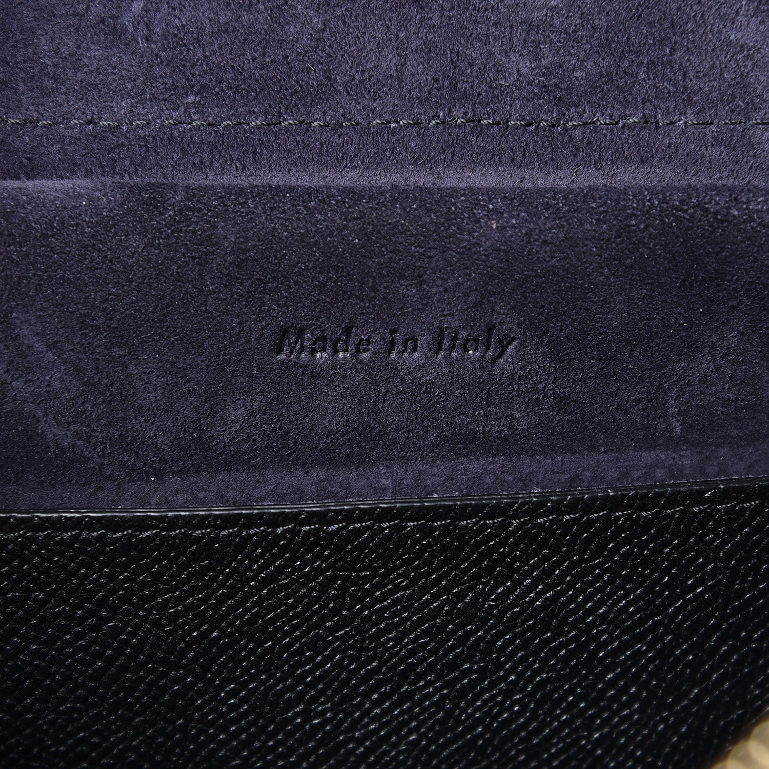 Celine Grained Calfskin Micro Belt Bag Black 6 of 6