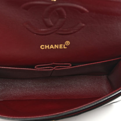 Chanel Lambskin Quilted Medium Double Flap Black 5 of 11