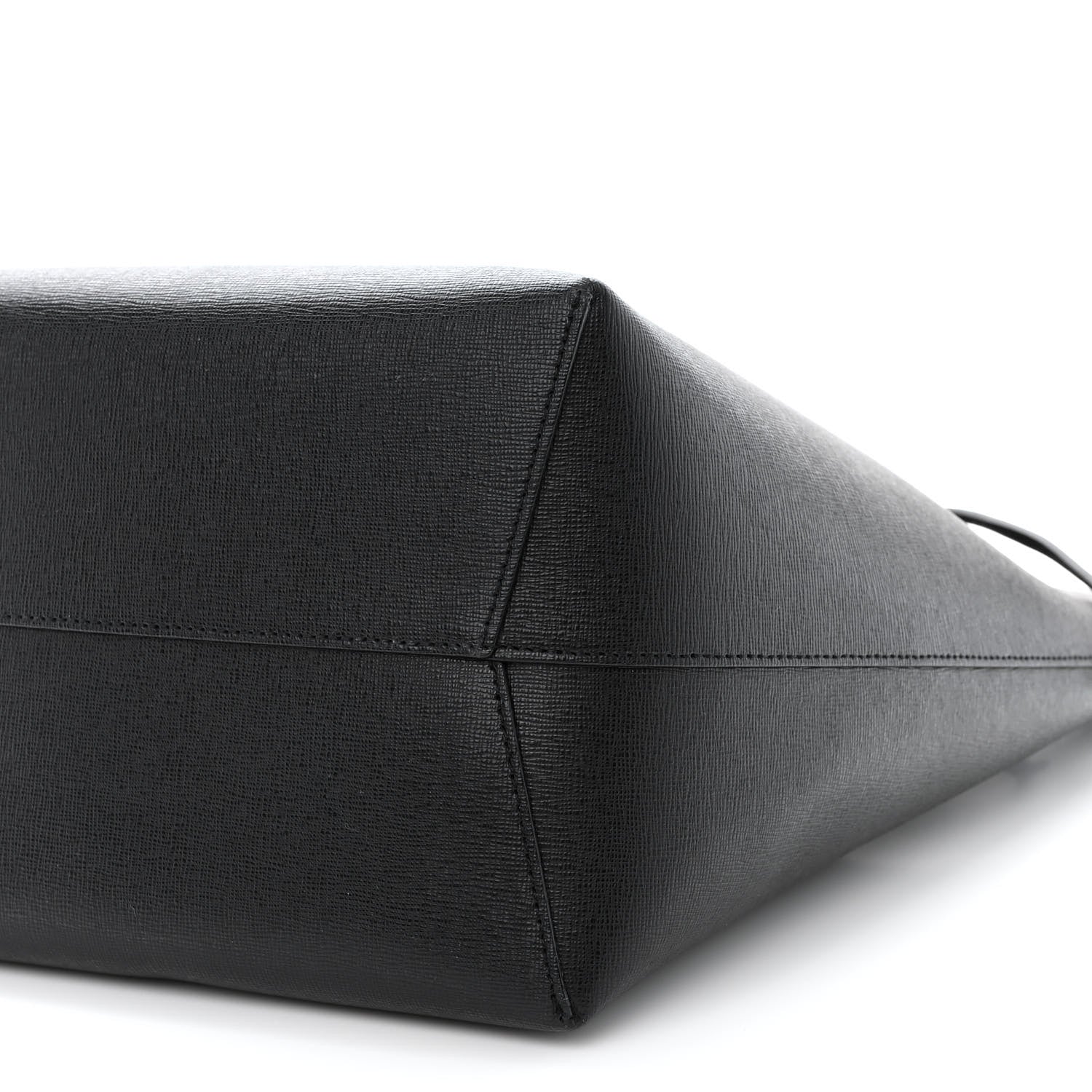 Mansur Gavriel Saffiano Bucket Bag Black Flamma 12 of 14