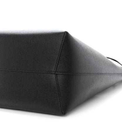 Mansur Gavriel Saffiano Bucket Bag Black Flamma 12 of 14