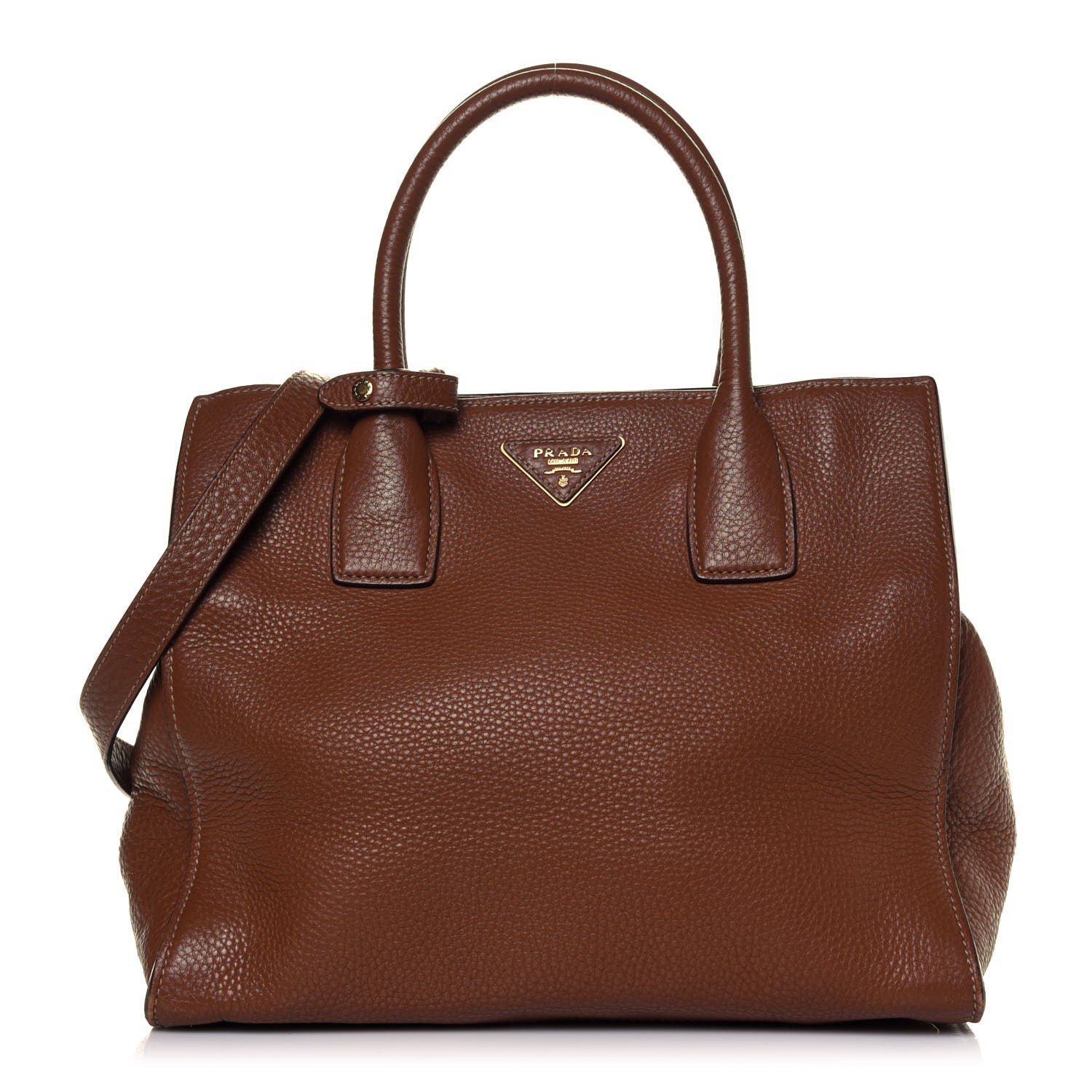 Prada Vitello Daino Tote Nocciolo 1 of 6