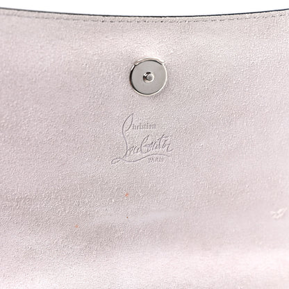 Christian Louboutin Patent Degraloubi RubyLou Clutch Snow Black 6 of 9