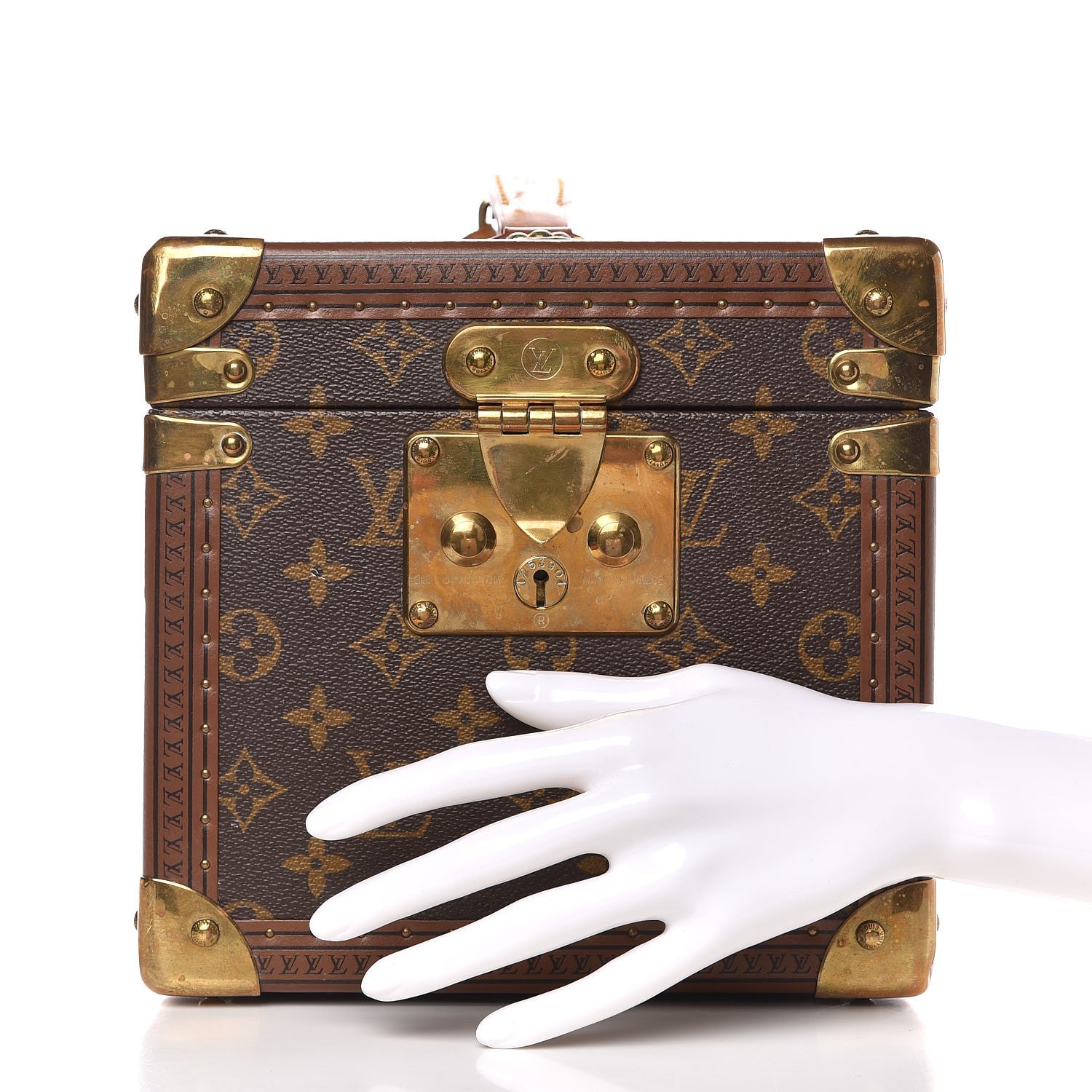 Louis Vuitton Monogram Boite Flacons Beauty Train Trunk Case 2 of 13