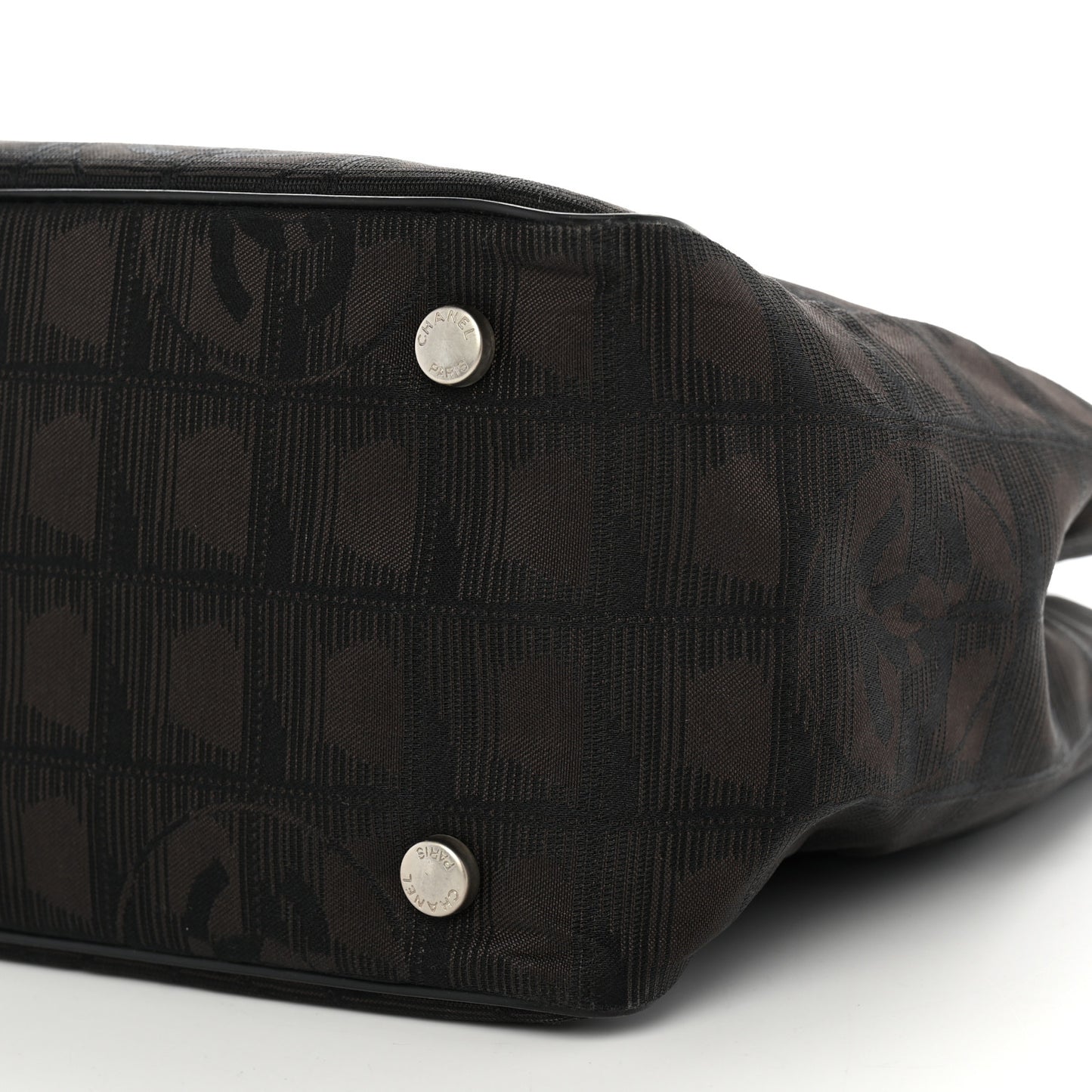 Nylon Small Travel Tote Brown