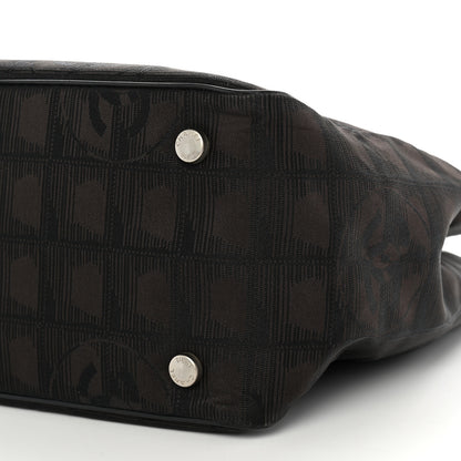 Chanel Nylon Small Travel Tote Brown 9 of 9