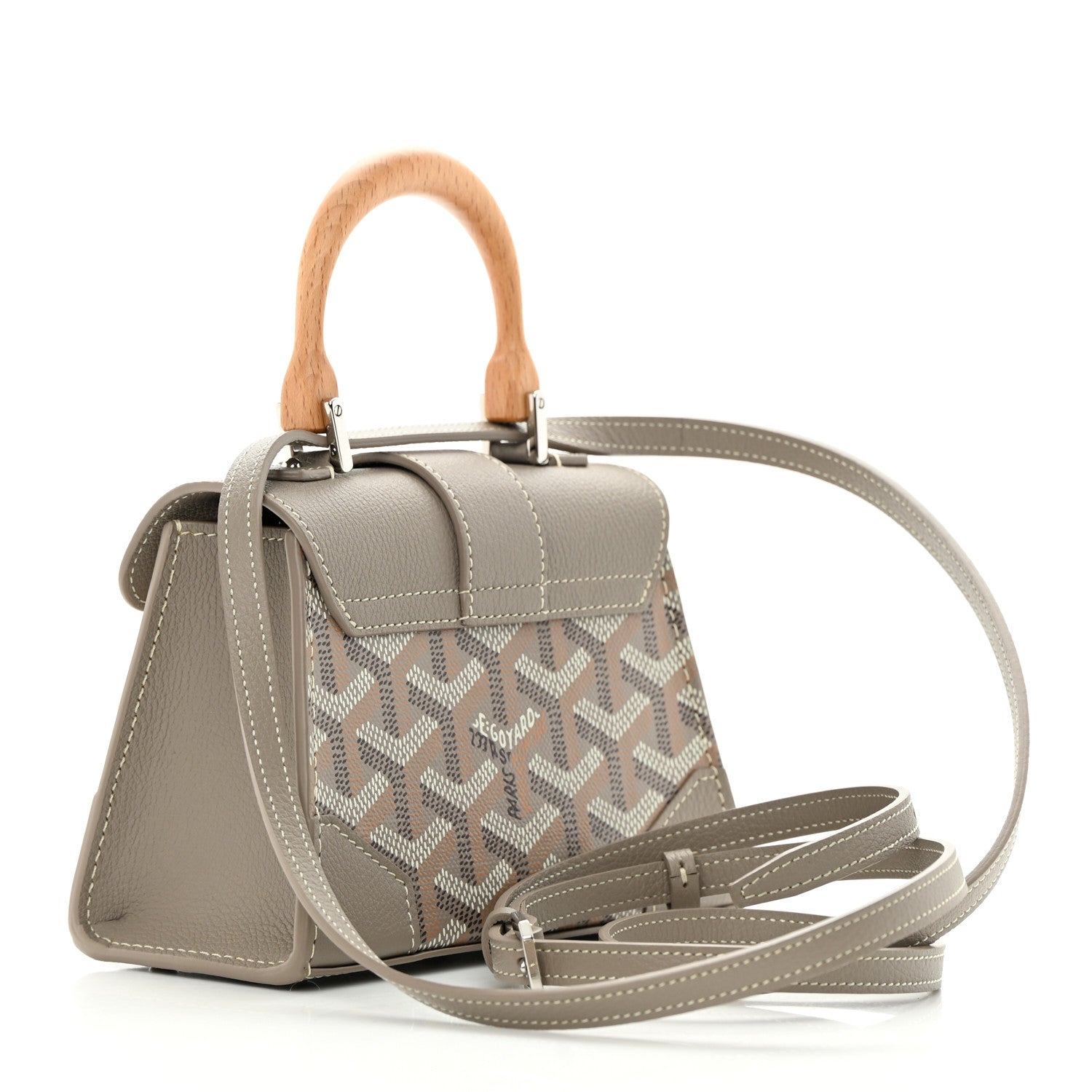 Goyard Goyardine Structure Nano Saigon Grey 3 of 11