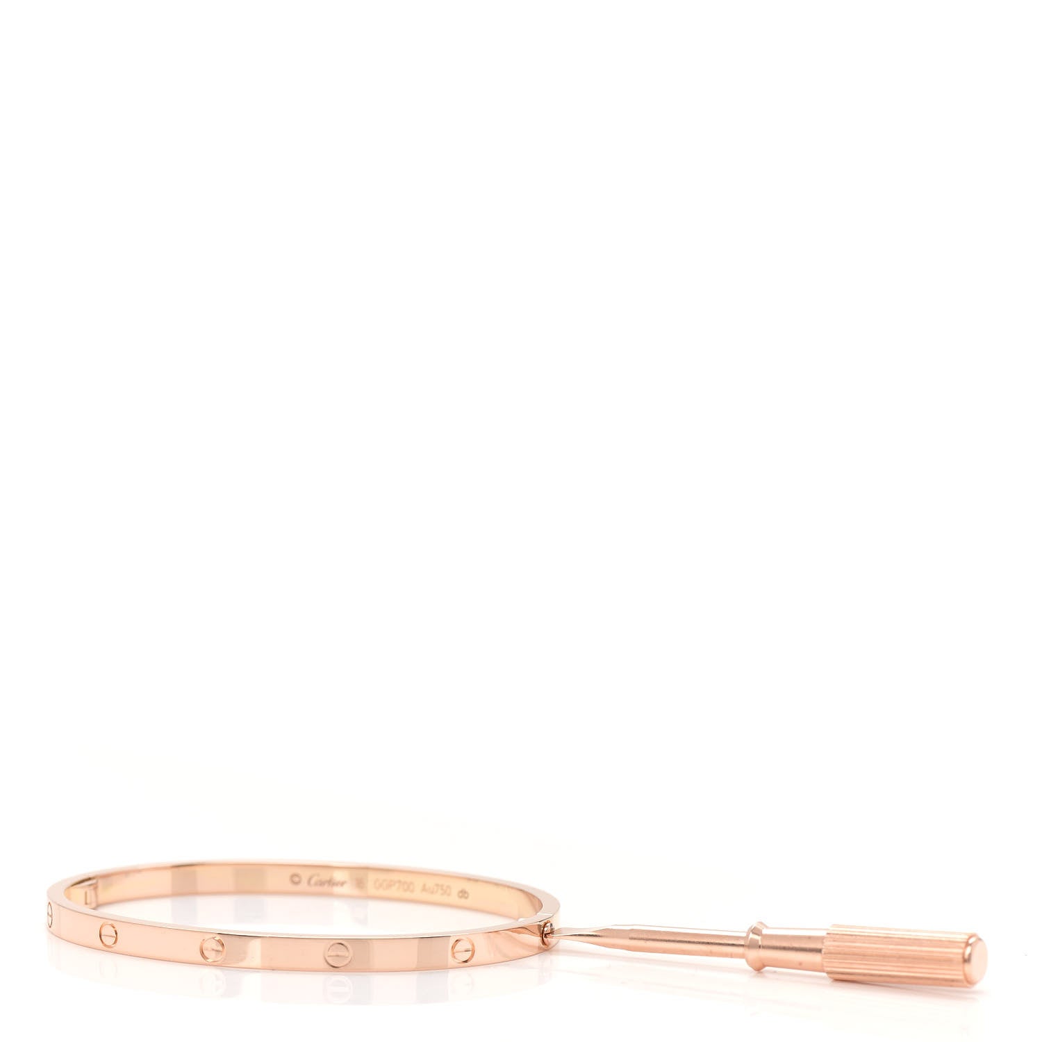 Cartier 18K Pink Gold Small LOVE Bracelet 16 3 of 5