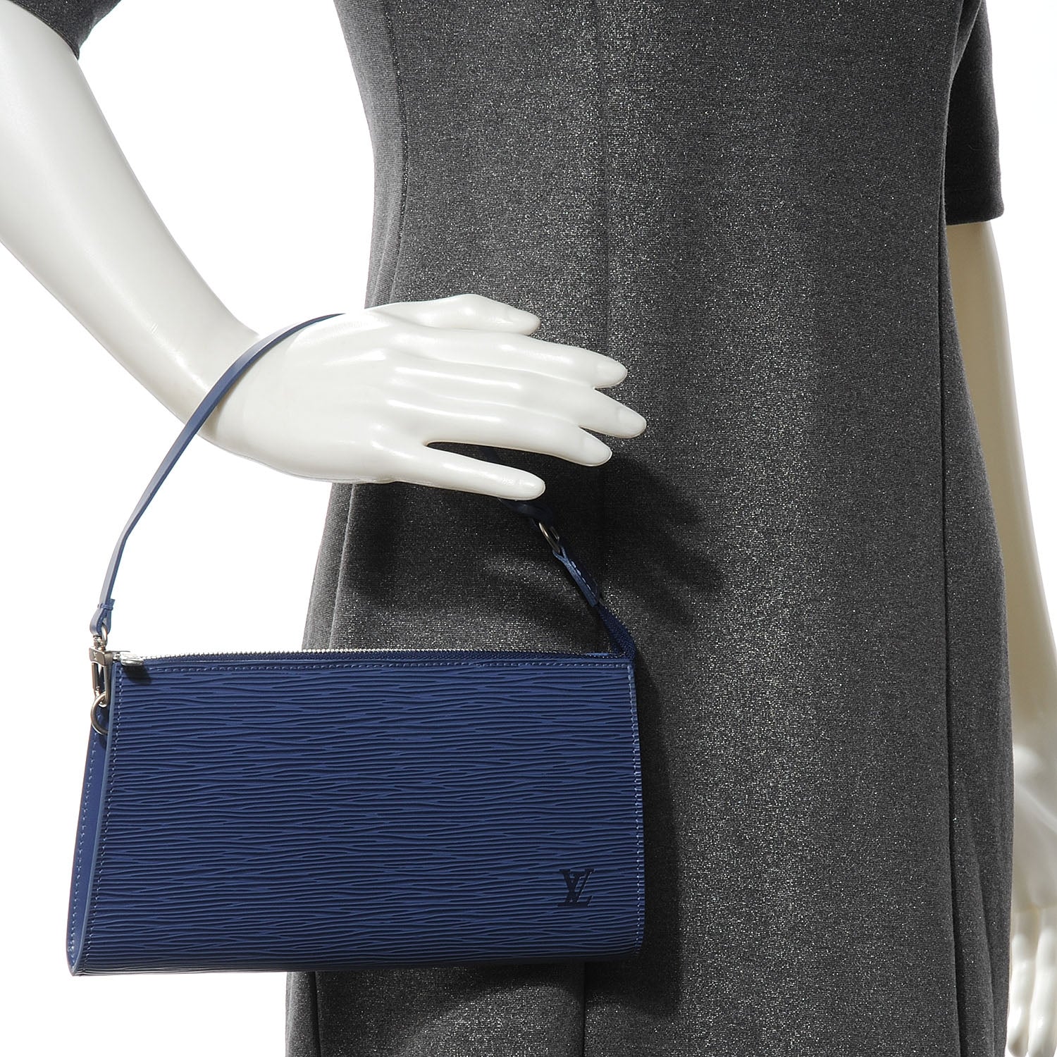 Louis Vuitton Epi Pochette Accessories 24 Myrtille 2 of 8