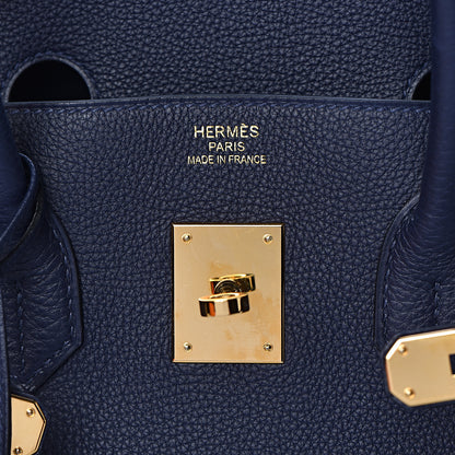 Hermes Togo Birkin 35 Bleu Nuit 20 of 34